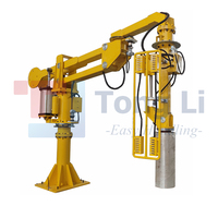 Manipulateur de rouleau de bobine de film plastique de papier de bras pneumatique industriel pour l'emballage de rouleaux