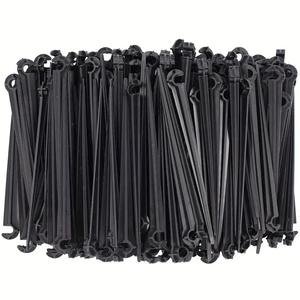 Support de tube capillaire 47 mm en plastique noir, support de jardinage, support de sol, porte-outils, accessoires - Product Image 5