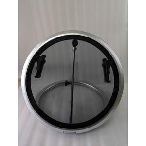 Claraboya/ventana de portal automática redonda de aleación de aluminio y vidrio templado, 6 tamaños, ventilación y transmisión de luz - Product Image 2