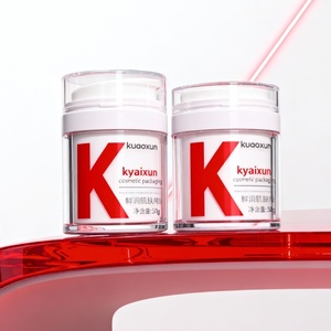 Pot à pompe sans air à large ouverture pour soins de la peau – Emballage <span class=keywords><strong>cosmétique</strong></span> <span class=keywords><strong>minimaliste</strong></span> et abordable - Product Image 6