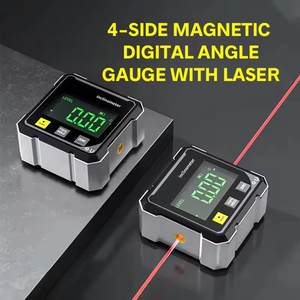Productos para el Hogar Inteligente, Nivel Digital de Bolsillo, Inclinómetro, Transportador, Medidor de Ángulo con Pantalla, Láser Electrónico Magnético A5891, Nivel Digital de Bolsillo - Product Image 1