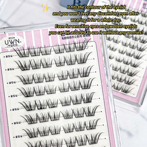 Extensions de <span class=keywords><strong>cils</strong></span> naturels auto-adhésives UWN sans <span class=keywords><strong>colle</strong></span>, pré-collées, sans besoin de <span class=keywords><strong>colle</strong></span> - Product Image 5