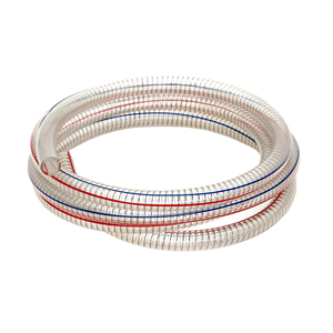 Vente chaude Transparent PVC fil d'acier renforcé tuyau d'aspiration économique décharge d'eau de source équipement de machines industrielles - Product Image 3