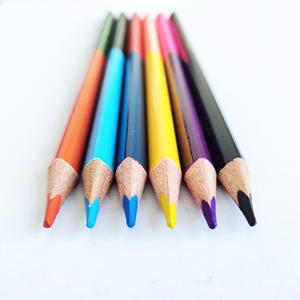 Ensemble de crayons de couleur à mine souple à base de cire pour dessin artistique et peinture - Product Image 1