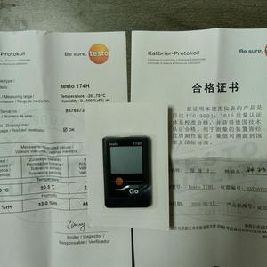 เครื่องบันทึกข้อมูลขนาดเล็ก 174H เครื่องวัดอุณหภูมิและความชื้น บันทึกผลการทดสอบ - Product Image 3