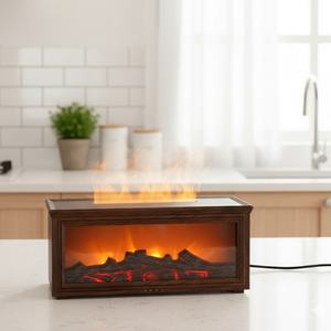 Difusor de aroma de madera oscura con temporizador, función de temporizador, disponible OEM/ODM - Product Image 1