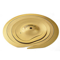 Spiral FX Cymbal 10 inch-14inch Spiral Trash Effects Cymbal Drum Set Percussion Instrument