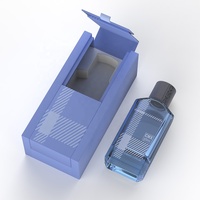 Boîtes d'emballage de parfum écologiques réutilisables et étanches avec fermeture magnétique, gaufrage et doublure en éponge, en carton, pour 30 ml |   Verre PCR à 30% |   Certifié UE |   Verre PCR à 30% |   Certifié UE |   Verre PCR à 30% |   Certifié UE