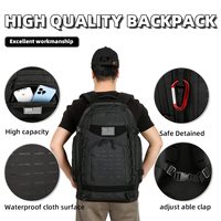 Mode extérieur assaut tactique sac sac à dos 45L chasse Camping ordinateur portable sac à dos Pack sac à dos