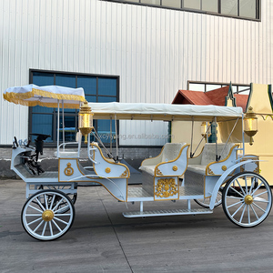 Nouvelle Carrosse Électrique Citrouille Yiyang pour Mariage et Visites Touristiques, Modèle <span class=keywords><strong>Cendrillon</strong></span>, 4-6 Personnes, Couleurs Personnalisables - Product Image 5