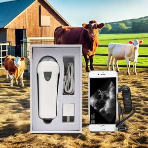 Không dây xách tay máy siêu âm cho lợn cừu thử nghiệm mang thai điện tử thú y chẩn đoán thiết bị - Product Image 3