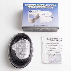 Venta al por mayor de fábrica, tarro de lupa 30x 60x, lupa, joyería con luz - Product Image 6