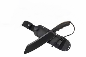 Cuchillo de Camping Multifuncional HK OEM DIY Pohl Ramb11 MK11 de Alta Calidad, Forjado a Mano en Acero Inoxidable D2 de 3.0 mm de Grosor y 15 cm de Largo, G10 - Product Image 1