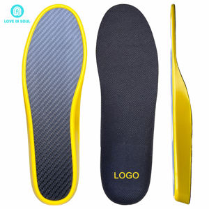 Semelle de chaussure complète plaque de carbone semelles de sport de haute qualité chaussures en fibre de carbone semelle football course à pied semelles de saut - Product Image 2