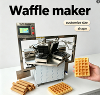Machine à rouleaux d'œufs et gaufres électriques épaissie pour cornets de crème glacée et coques de glace pilée