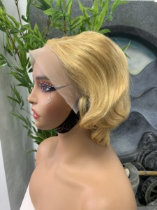 Perruque Full Frontal Lace F1080 13x4 avec Cheveux Humains Vietnamiens pour Tressage - Product Image 3