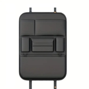 Organisateur de siège arrière en cuir Napapijri, sac de rangement et pochette pour siège arrière, fabriqué en Chine - Product Image 5