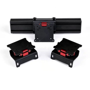 Hot Sale Extrusion Aluminum Frame Factory Customized Screen <strong>VESA</strong> Displaying Adjustable <strong>Mounting</strong> Bracket for Sim Racing Rig - Product Image 1