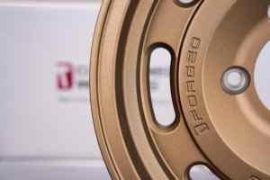 ล้อฟอร์จแบบ Beadlock สีบรอนซ์เงา 5x120/112 ผิวเงา สำหรับเปลี่ยนอะไหล่ อัลลอยด์ออฟโรด ขนาด 17-22 นิ้ว ใหม่ สำหรับรถออฟโรดระดับหรู - Product Image 3