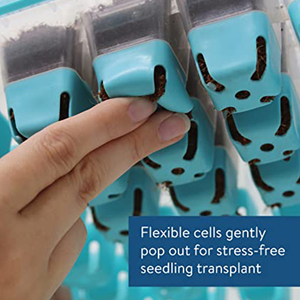 Baki Semai 36 Sel Reusable Langsung dari Pabrik, Kit Tanam Dalam Ruangan untuk Benih Sayuran, Bunga, dan Herbal - Product Image 4