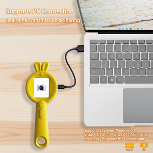 <span class=keywords><strong>Microscopio</strong></span> portátil para estudiantes, pantalla Lcd <span class=keywords><strong>de</strong></span> 2,8 pulgadas, 8 luces Led, Zoom 40X, funciona con batería, tipo C, juguete <span class=keywords><strong>de</strong></span> exploración al aire libre - Product Image 2