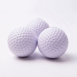 Balles anti-stress en mousse souple en PU pour l'entraînement et la pratique du golf, jouets promotionnels sportifs en gros - Product Image 4