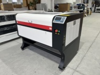 Machine de découpe et gravure laser CO2 90x60cm pour acrylique, bois, MDF - Machine CNC refroidie par eau avec rail de guidage PMI, prise en charge DXF/LAS