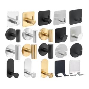 Portasciugamani di carta in acciaio inossidabile porta rotolo di carta igienica adesivo senza foro <span class=keywords><strong>cucina</strong></span> bagno scaffale di stoccaggio del bagno - Product Image 4