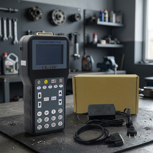 Programmateur de clés de voiture, outil de programmation de clés de voiture avec transpondeur multilingue pour le diagnostic - Product Image 4