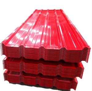 Vente Directe d'Usine de Tôle de Toiture Ondulée Galvanisée Personnalisable pour Maison et Entrepôt - Product Image 1