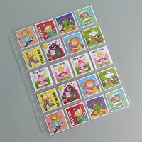 Livre de collection personnalisé en usine grande capacité 20 poches 2x2 pouces Albums de paperboard