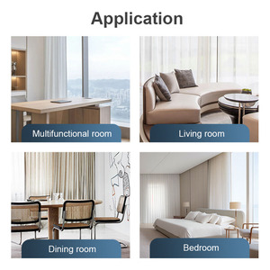 Nhà máy bán buôn ray rèm thông minh, ray rèm tự động chất lượng cao, điều khiển từ xa WIFI Tuya - Product Image 5