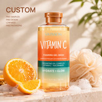 Gel Douche Moussant Éclaircissant Floral Apaisant Lavande Fleur de Cerisier Aromathérapie Parfumée Hydratante Éclatante
