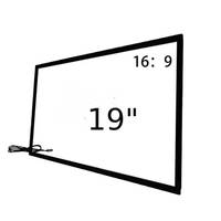 Écran tactile IR iBoard 27 pouces, 40 points de contact, affichage interactif, interface USB, neuf pour les entreprises, garantie 1 an