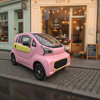 Vehículo Eléctrico Popular y Atractivo para Pasajeros, Autonomía NEDC de 120~300 km, Potencia del Motor de 3500 W, Batería de Litio de 60 V y 200 Ah, Velocidad de 55 km/h