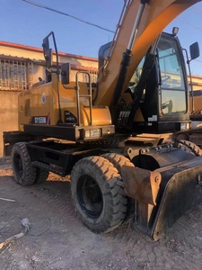 A Used Second-hand Wheeled Excavator <b>Earth</b>-<b>moving</b> <b>Machinery</b> SANY SY155W for Sale - Product Image 6