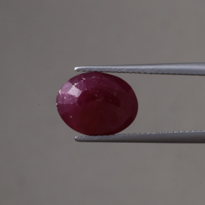 Prix de gros rubis naturel pierre précieuse en vrac ronde coupe brillante pour la fabrication de bijoux-certifié par IGI couleur rouge - Product Image 1