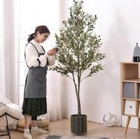 Künstlicher Olivenbaum 65cm Künstlicher Olivenbaum im Topf Kleine Pflanze für Regal Schreibtisch Eingangsbereich Deko Kein Gießen OEM Maßanfertigung