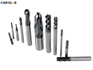 Fresa a Candela in Carburo HRC 45 55 65, Gambo 3mm, D12 12mm, 2 o 4 Taglienti, per CNC, per Alluminio, Fresa per Raggi d'Angolo - Product Image 3