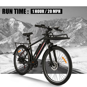 Alliage d'aluminium de haute qualité 26 pouces 36V 10.4 AH VTT électrique pour adultes <span class=keywords><strong>Cargo</strong></span> vélo hybride route E vélo - Product Image 2