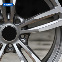 Pour BMW-300 DEAN FORGED DP215 17/18/19/20" Gris canon finition usinée Alliage d'aluminium 6061 Cinq branches Léger Personnalisé