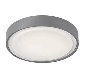 P360 33 MM dia ip65 yüzeye monte yuvarlak plastik kapalı açık 28W led tavan lambası düz tavan ışık led banyo için