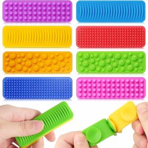 Jouets sensoriels personnalisés - Jouets anti-stress en silicone texturé avec ventouses - Jouet Mochi - Product Image 4