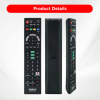 Télécommandes de remplacement en vente chaude, HUAYU RM-L1720, emballage en boîte en PVC pour utilisation Panasonic