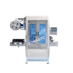 Distributeur automatique de gaine thermorétractable pour bouteilles en verre PET PE à manchon chauffant pour canettes de boisson avec composant moteur central - Product Image 2