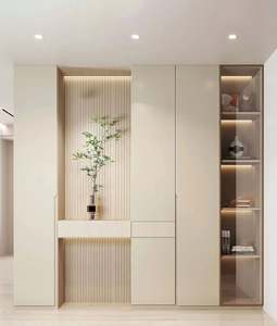 Étagères à chaussures en bois à plusieurs niveaux, étagères à chaussures en bois modernes pour l'entrée - Product Image 1