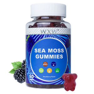 Complément alimentaire OEM Vente en gros Bonbons vitamines en mousse de mer pour la beauté de la peau Bonbons végétaliens en mousse de mer - Product Image 1