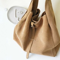 Sac à bandoulière en cuir pour femme, sac à main tendance, sac bandoulière classique en daim, grande capacité, sac à bandoulière en cuir de vachette