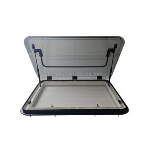 Prix usine 960x650mm lucarne <span class=keywords><strong>de</strong></span> fenêtre <span class=keywords><strong>de</strong></span> <span class=keywords><strong>toit</strong></span> en aluminium avec lumières LED pour camping-car - Product Image 2