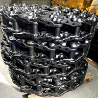 Chaîne de chenilles pour mini-excavatrices ZX30U-2 EX60-1 PC10-6 PC30 PC40 307 SY55C 303 EB, pièces de train de roulement en acier forgé 1